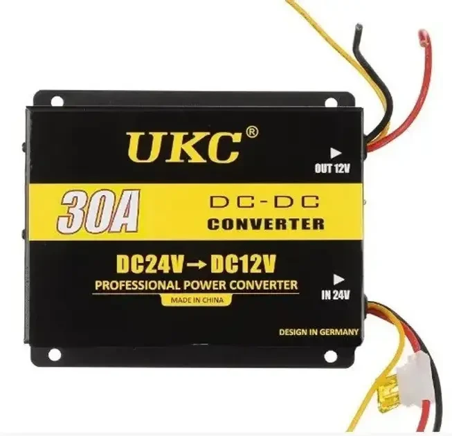 Инвертор UKC DC/DC 24V-12V 30A (sp3398)
