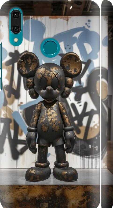 Чехол на Huawei Y9 2019 Bronze kaws v2 (6098m-1602-42517)