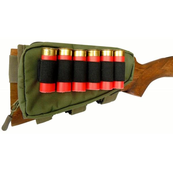 Патронташ на приклад Медан на 6 патронов 12 калибра синтетический (25981522) - фото 1