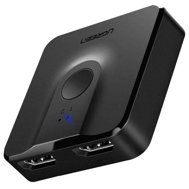 Переключатель HDMI UGREEN CM217 двунаправленный Черный (50966)