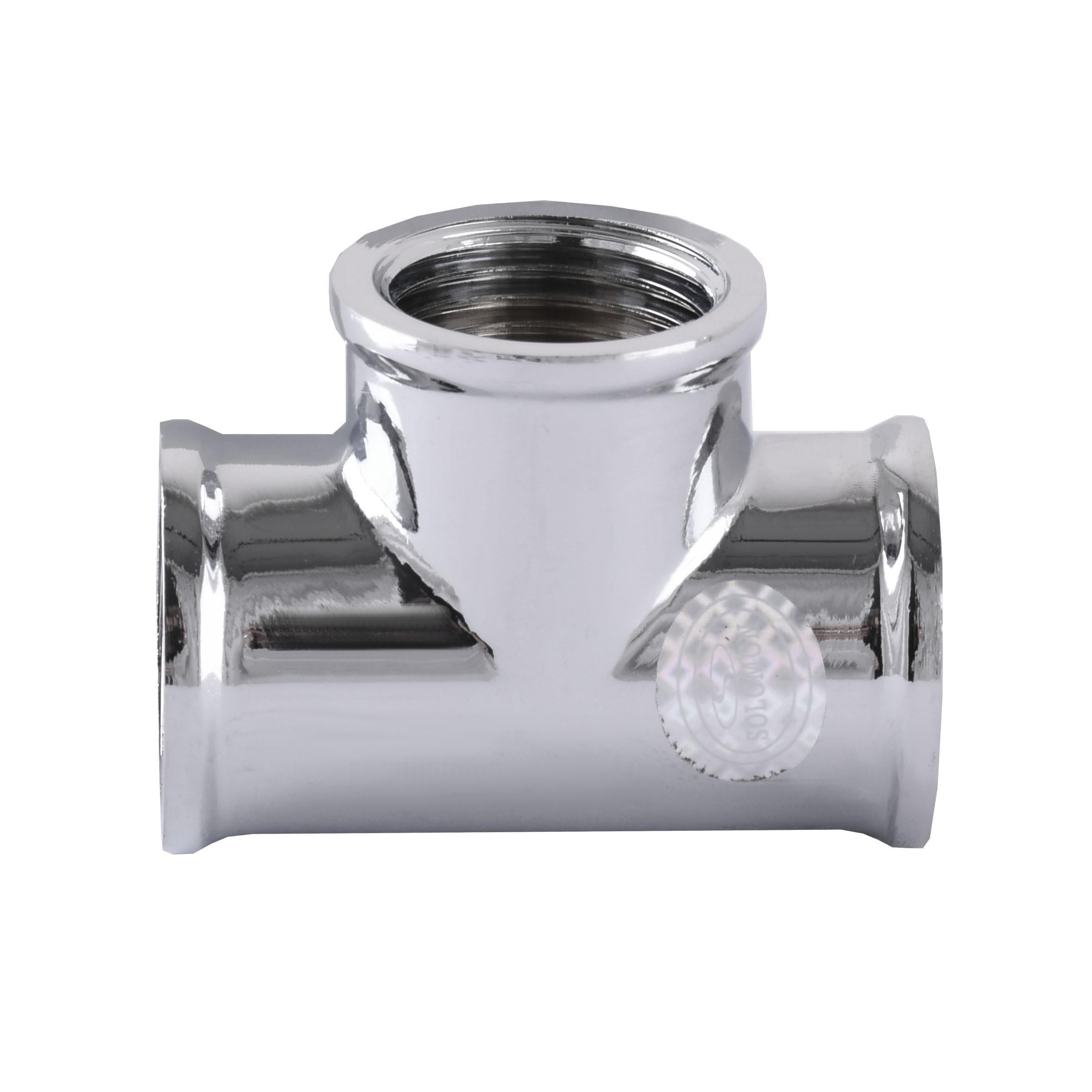 Тройник Solomon 3/4″ ВВВ хром 8202 (000000625)