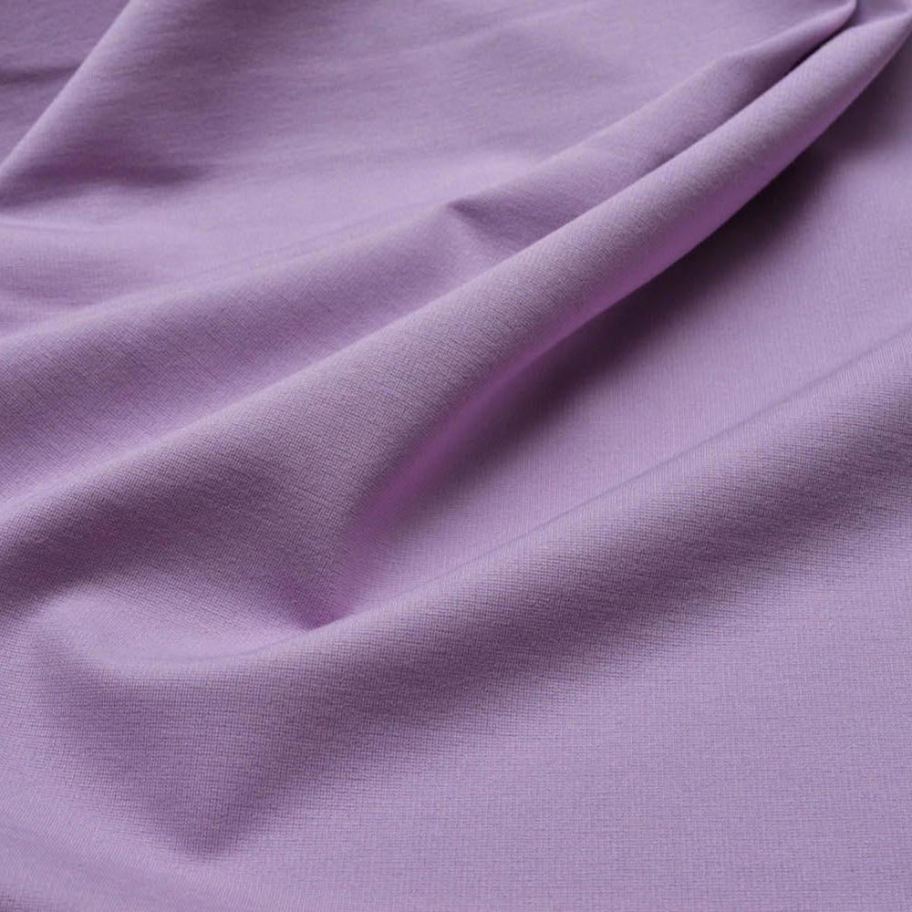 Ткань трикотаж Прага 440grm Сирень (11870)