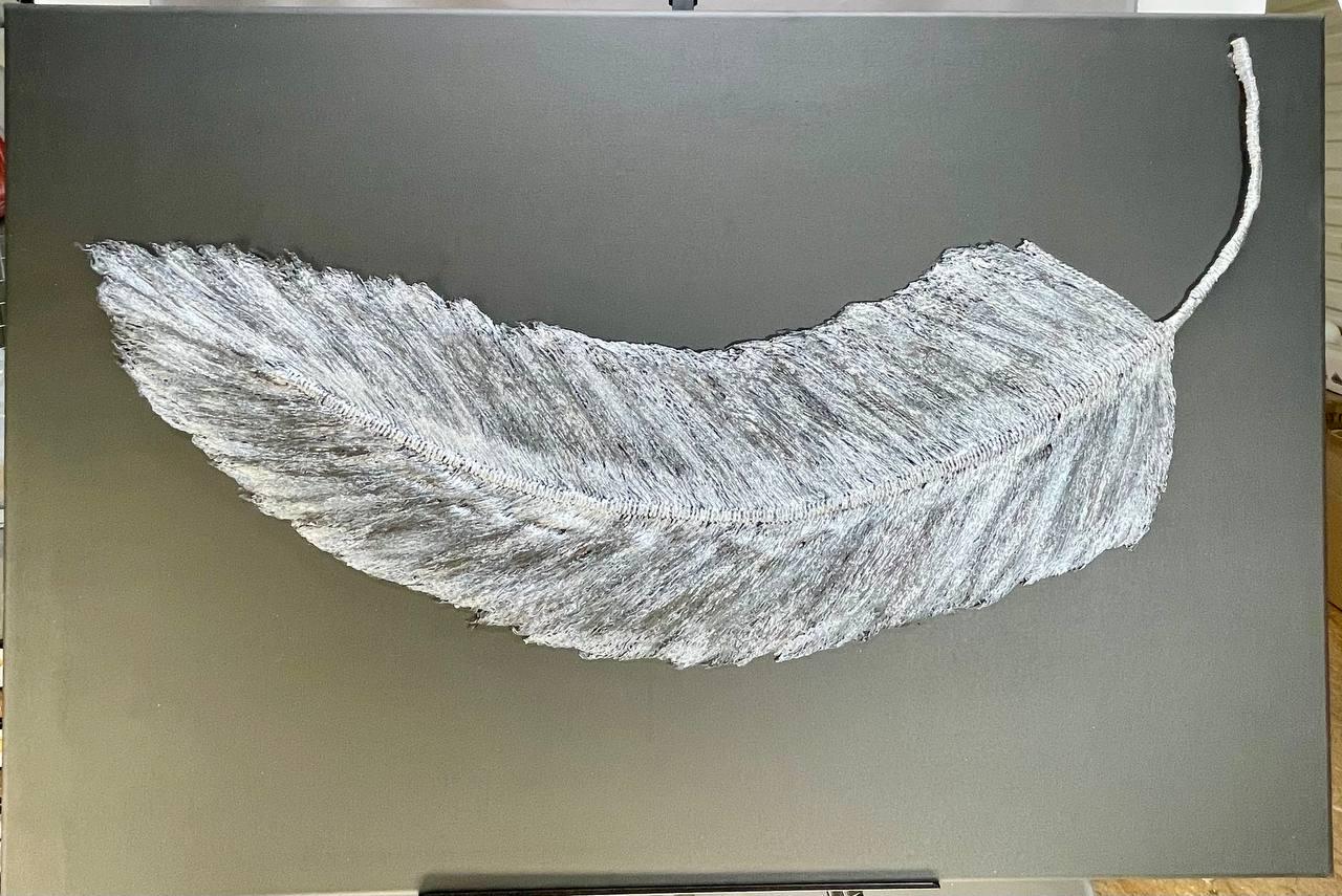 Картина ручної роботи Zilini Перо 80х120 см (21087430)