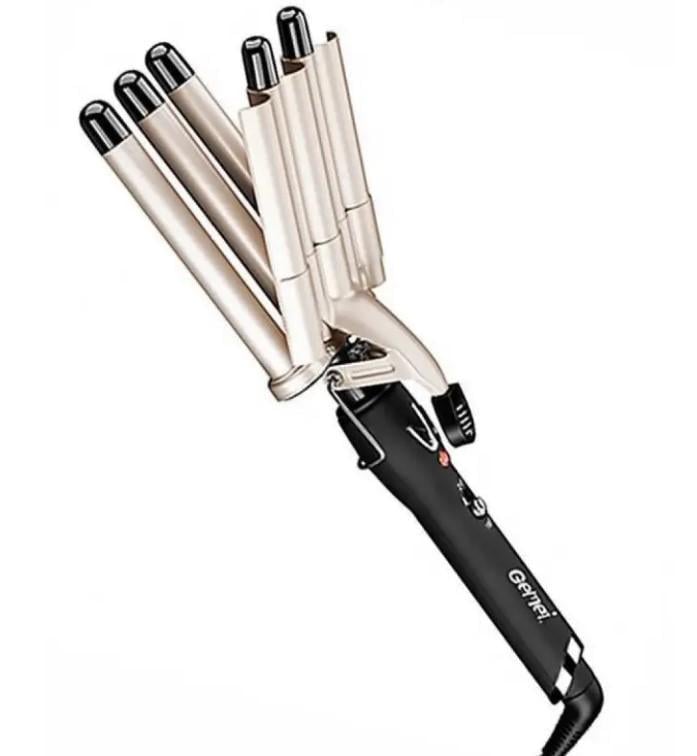Плойка-стайлер для волос Gemei GM-2933 5 волн 45 Вт (2390000039) - фото 6 Плойка-стайлер для волос Gemei GM-2933 5 волн 45 Вт (2390000039) - фото 6