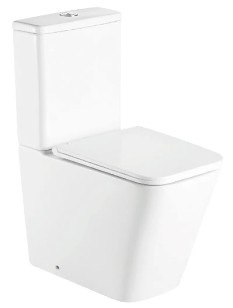 Унитаз-компакт MIXXUS Premium Quadro-0401-R система смыва Rimless 610x365x825 мм (MP6457)