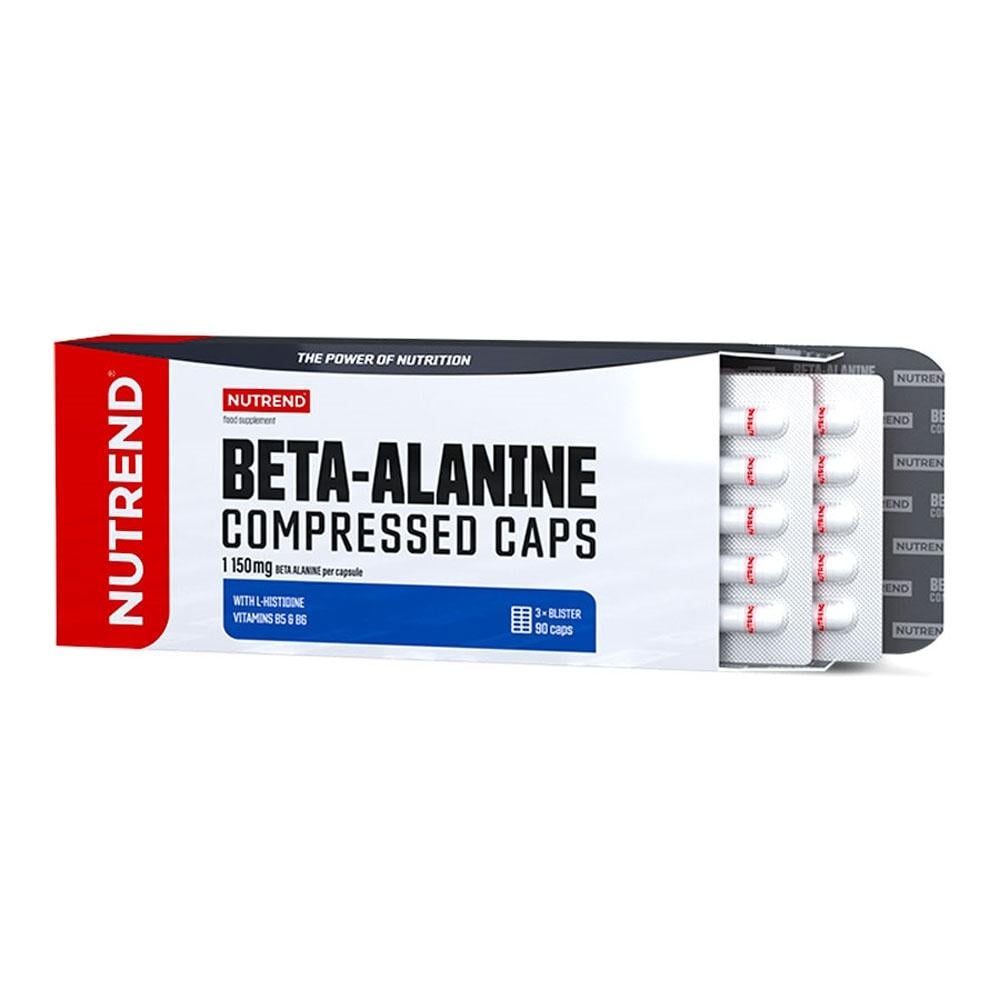 Бета-аланін NUTREND BETA-ALANINE Compressed 90 кап.