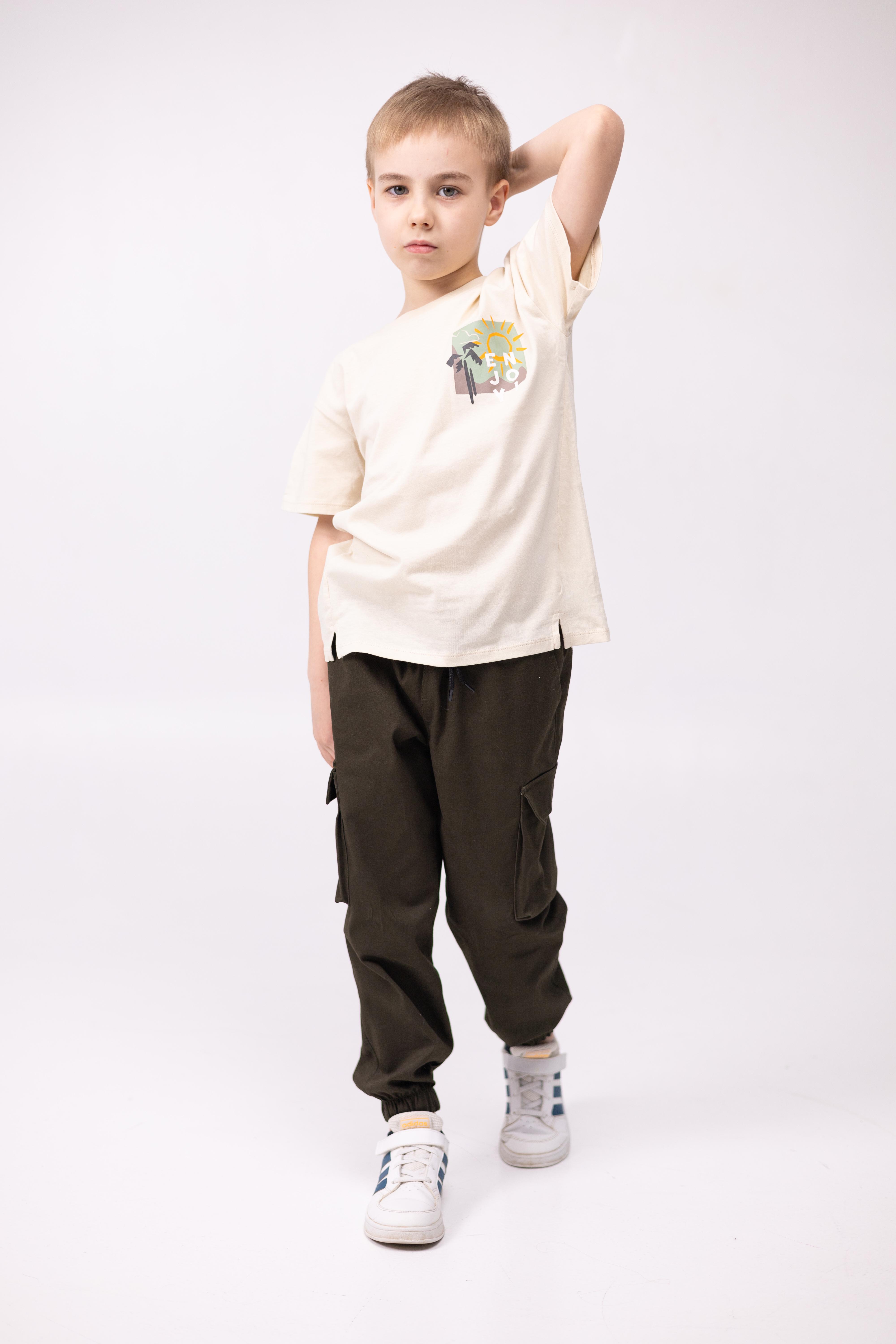 Джогеры детские на мальчика демисезонные р. 158 Хаки (дждем-158х2) - фото 2 Джогеры детские на мальчика демисезонные р. 158 Хаки (дждем-158х2) - фото 2