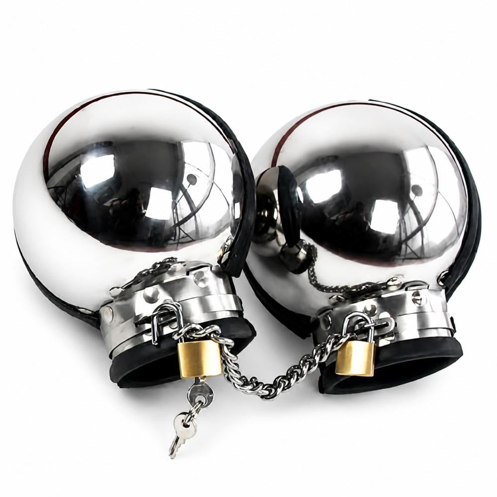Наручники бандажные Female Steel Bondage Fist Mitts металлические (1000031420)
