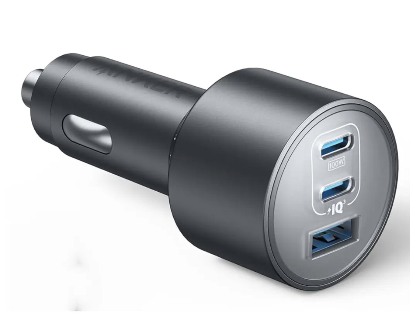 Автомобильное зарядное устройство Anker Fast Charger Car 3-Port 167,5W (A27376A1)