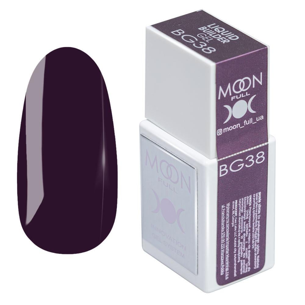 Гель для наращивания моделирующий Moon Full Liquid Builder Gel №BG38 15 мл