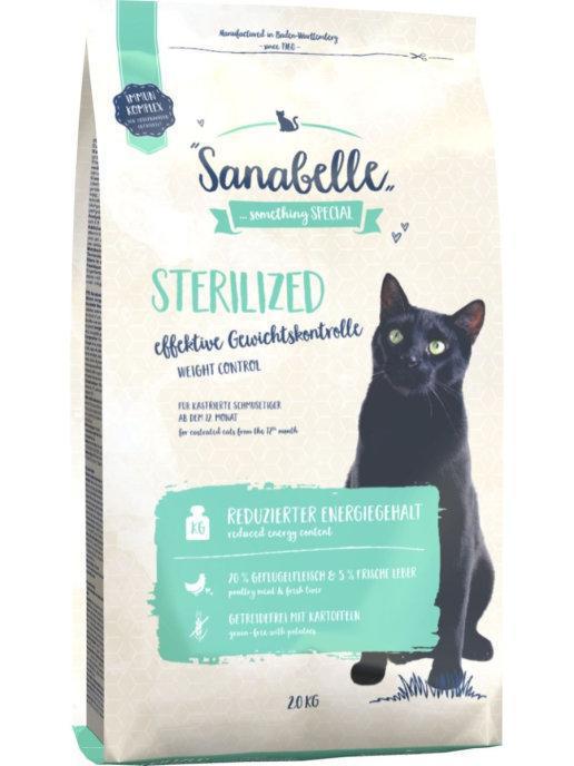Корм сухий Sanabelle Sterilized для стерилізованих кішок 2 кг