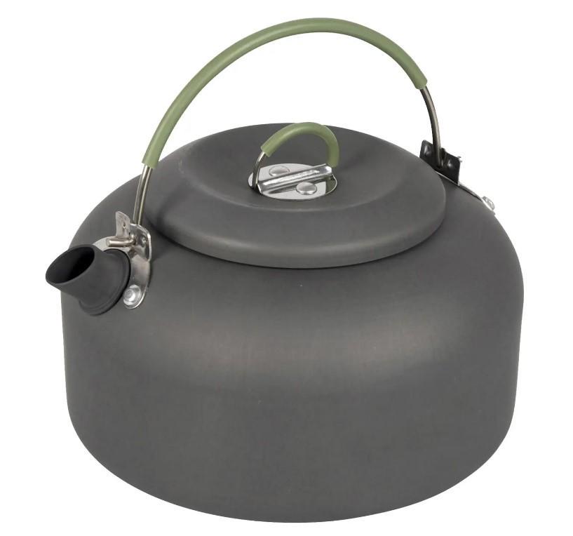Чайник Bo-Camp Hard Anodized 1,4 л Anthracite/Green (DAS302117)