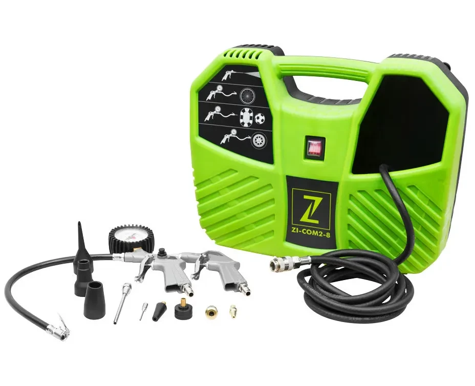 Компрессор безмасляный Zipper ZI-COM2-8