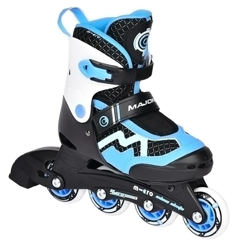 Ролики Micro Majority 35-38 Blue/Black - фото 2