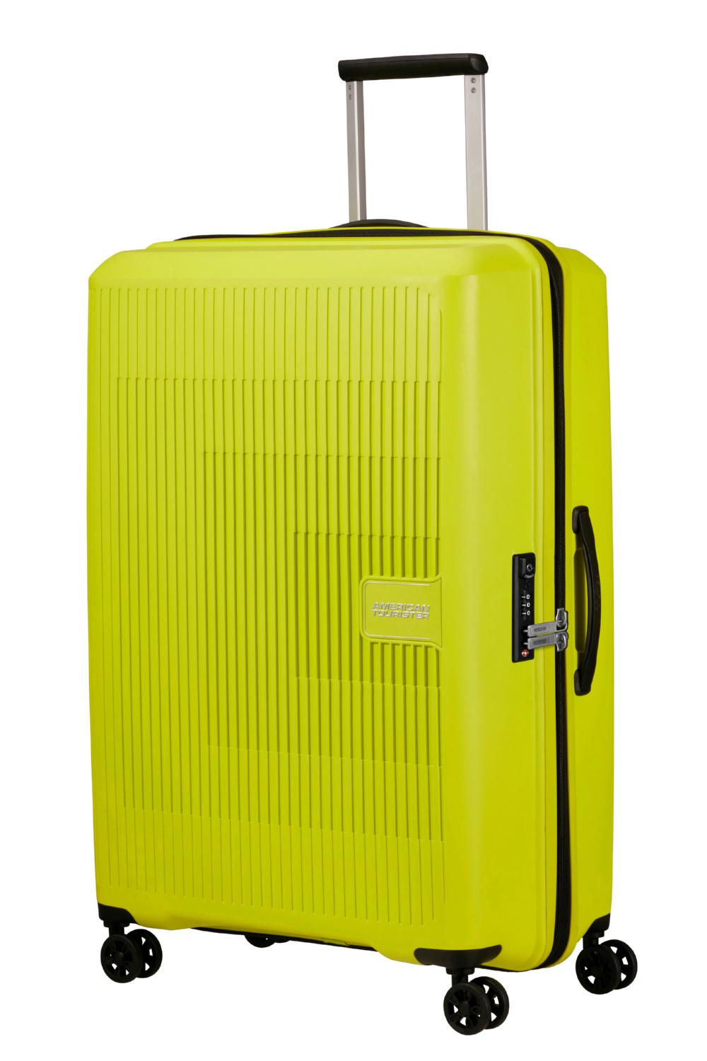 Чемодан American Tourister AEROSTEP 77x50x29/32 см Желтый (MD8*06003) - фото 1