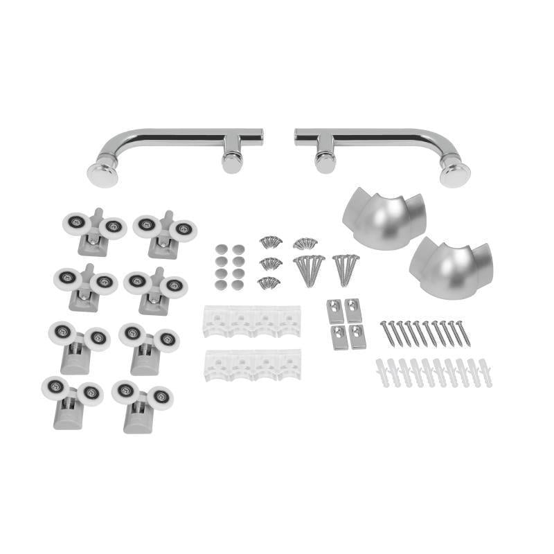 Душова кабіна Lidz Wawel SC100x80.SAT.LOW.FR Frost без піддона (SD00047618) - фото 7 Душова кабіна Lidz Wawel SC100x80.SAT.LOW.FR Frost без піддона (SD00047618) - фото 7