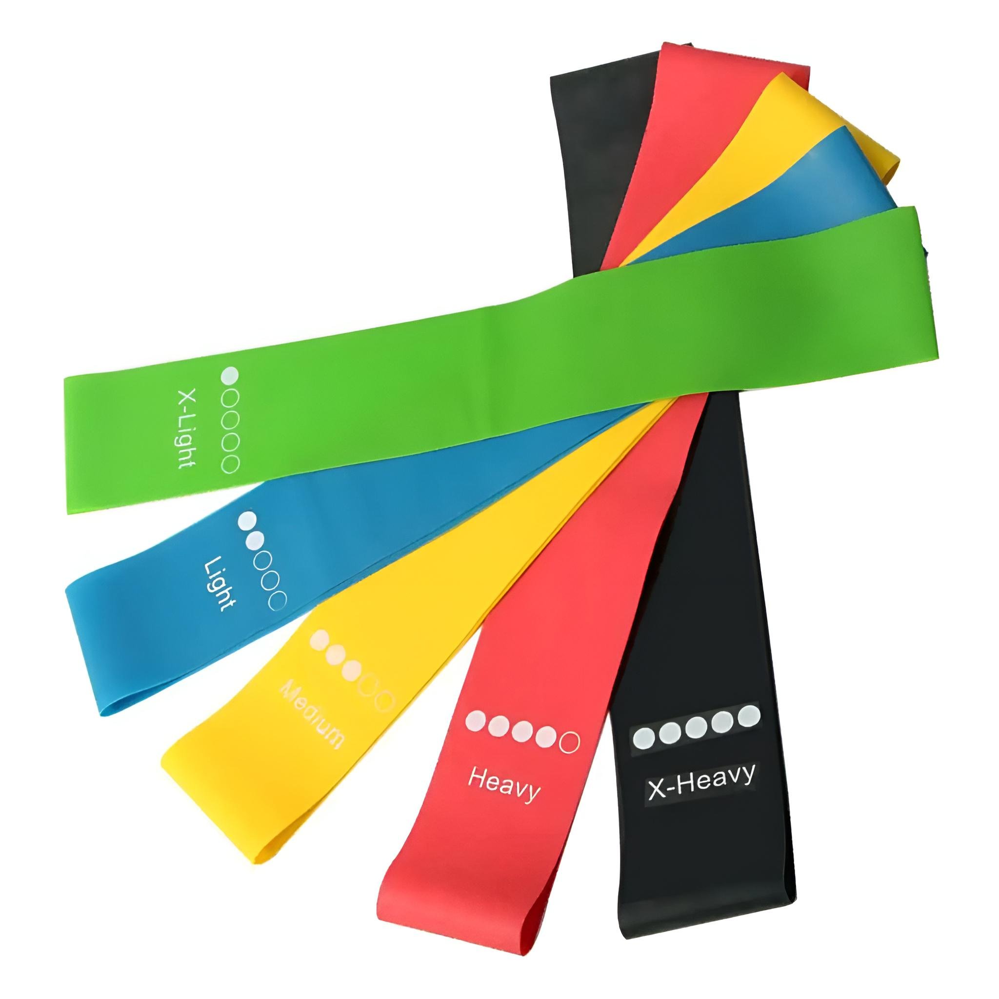 Набор резинок для фитнеса Kayfovo FT-99 с чехлом 5 шт. (29115)