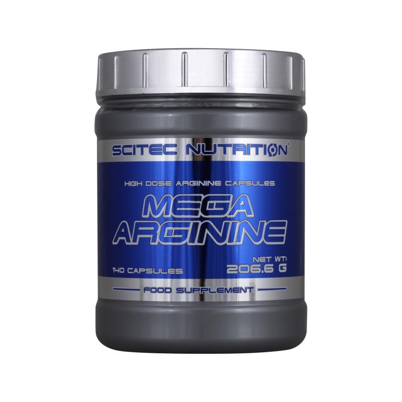 Аминокислота Scitec Mega Arginine 140 капс. (4749)