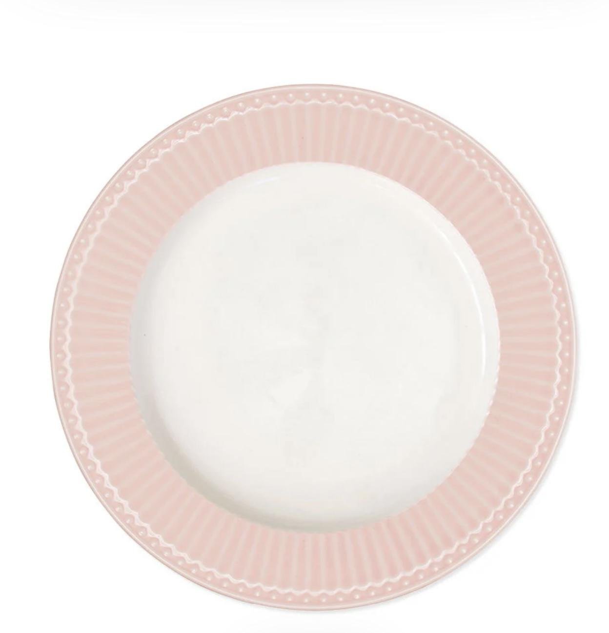 Тарелка GreenGate Alice 26,5 см Розовый (5707463145785) - фото 1 Тарелка GreenGate Alice 26,5 см Розовый (5707463145785) - фото 1