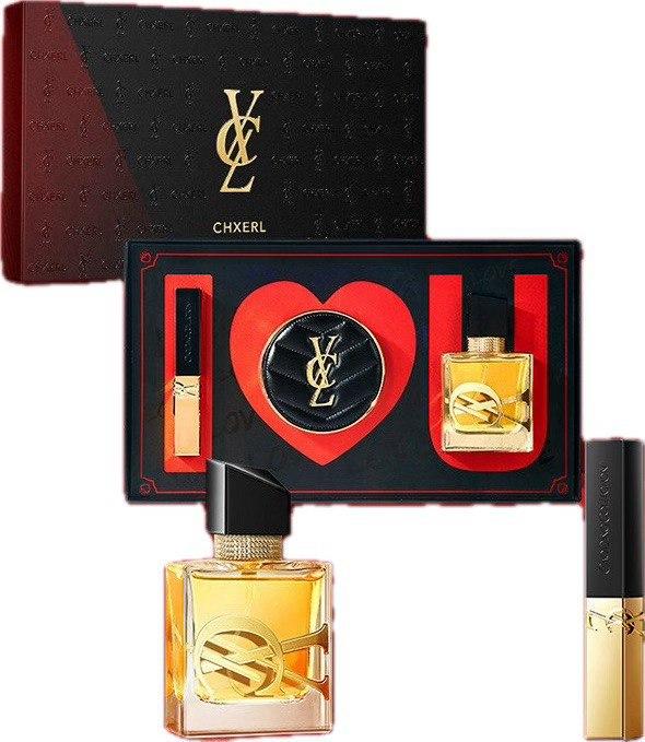 Набор подарочный для макияжа Xiang Xier парфюм/помада/кушон