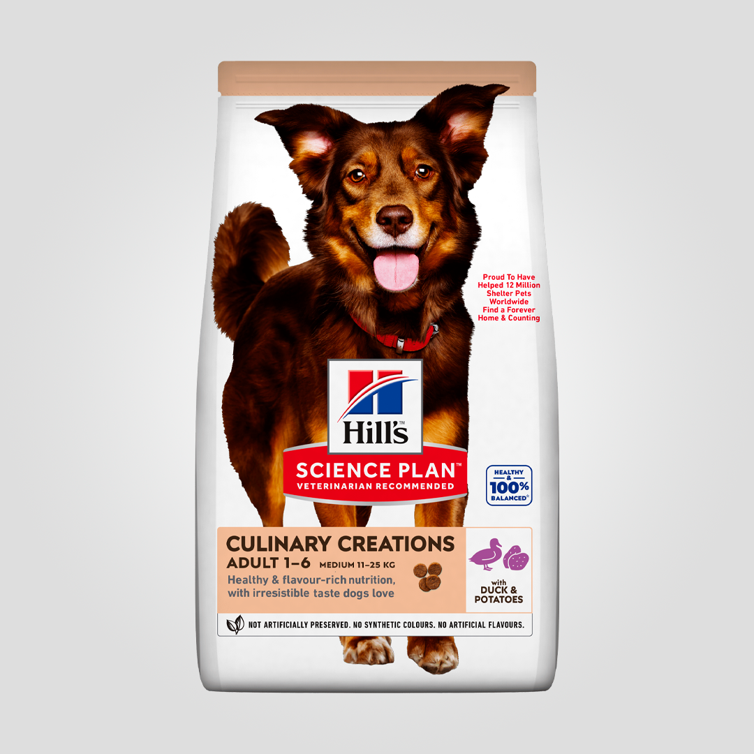 Корм сухий Hill's Science Medium Breed для собак середніх порід з качкою та картоплею 2,5 кг (2215205001)