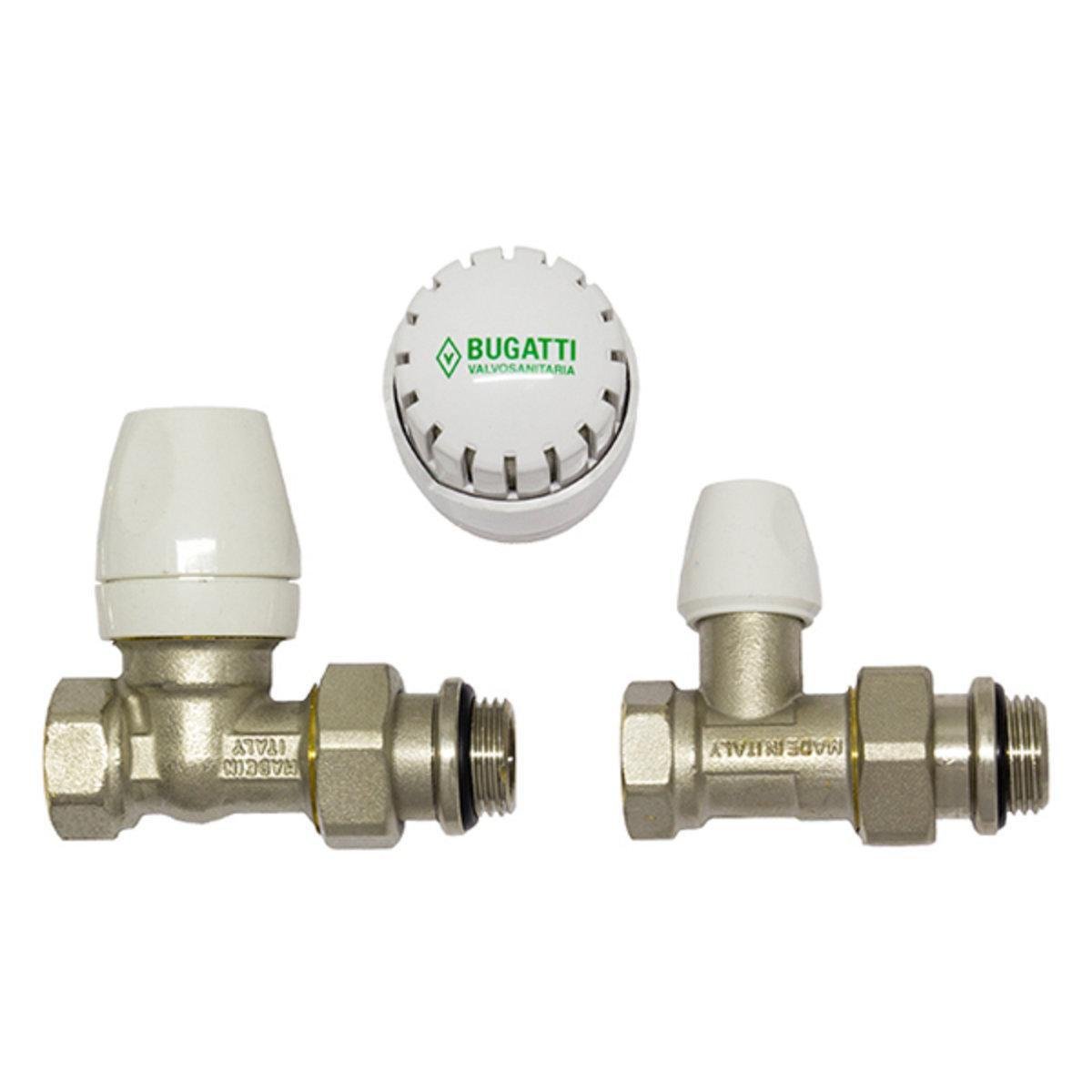 Комплект термостатический прямой Bugatti 1/2" KIT CALIPSO (SW-43483)