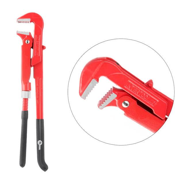 Ключ трубный Intertool HT-0186 075" 90° (110753) - фото 2