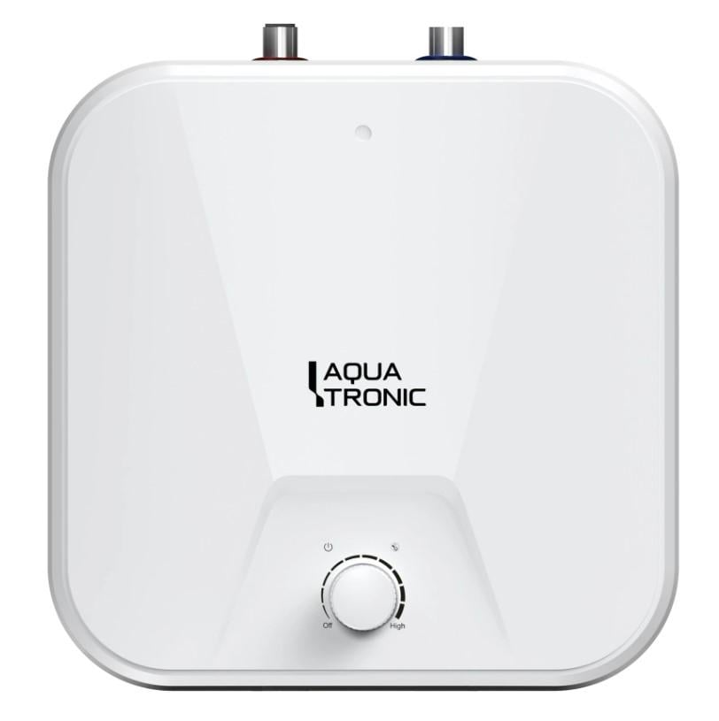 Водонагреватель электрический Aquatronic 1500 Вт мокрый ТЭН под мойку вертикальный квадратный 10 л Белый (Сompact WU1015 C2M)