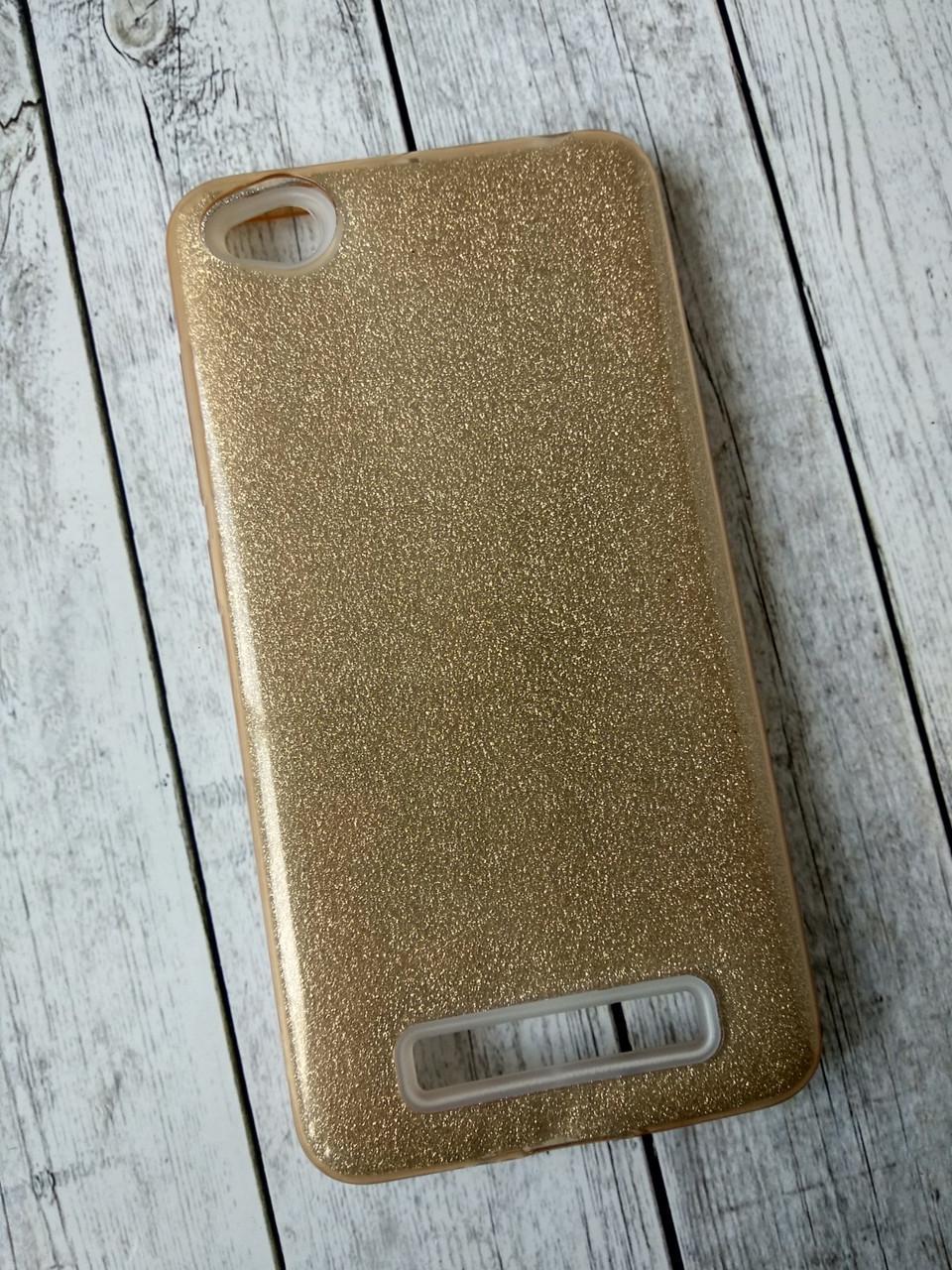 Чохол для телефону Xiaomi Mi 6x/A2 Silicon + Plastic Remax Glitter Gold