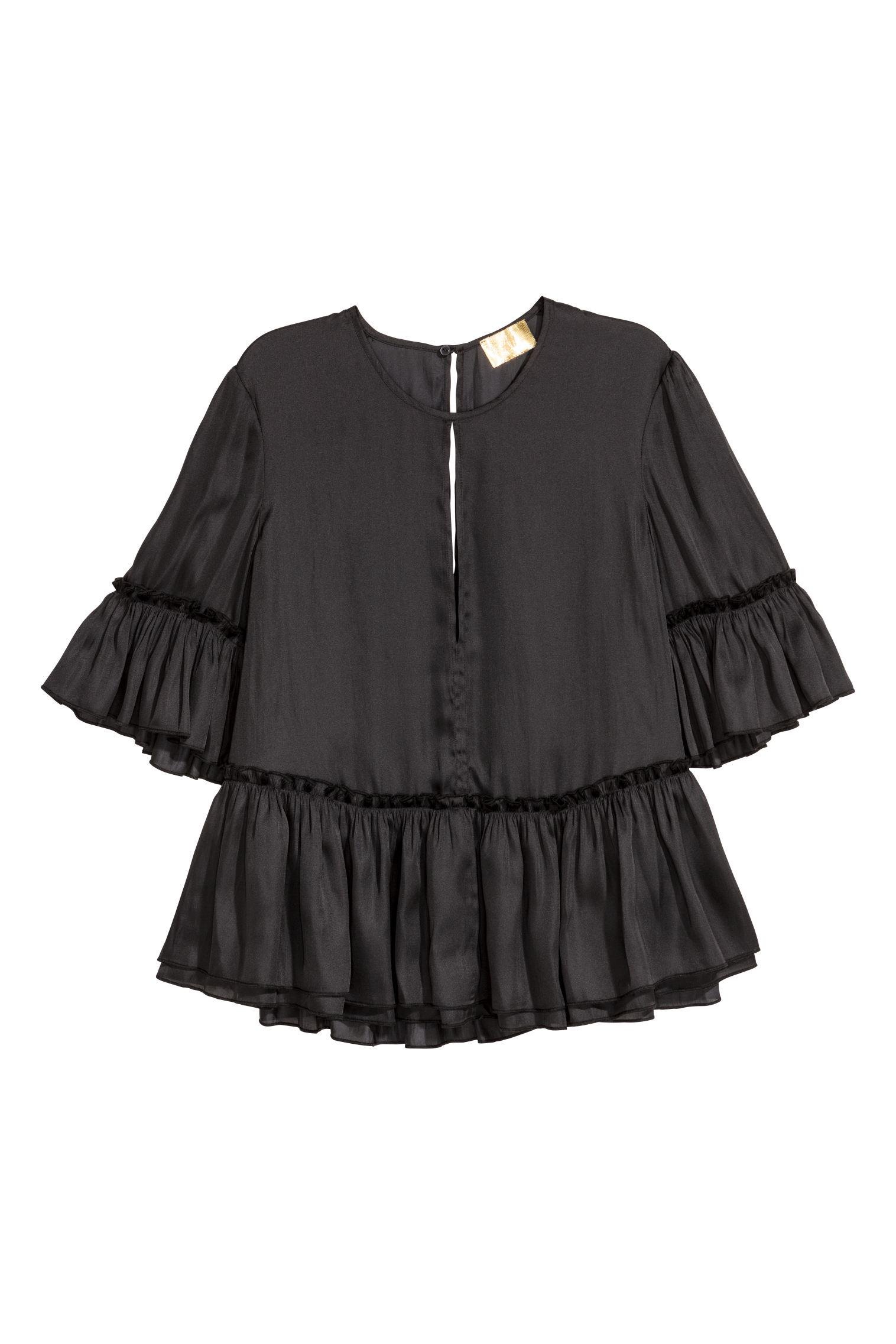 Блуза р. 34 Черный (5894126log)