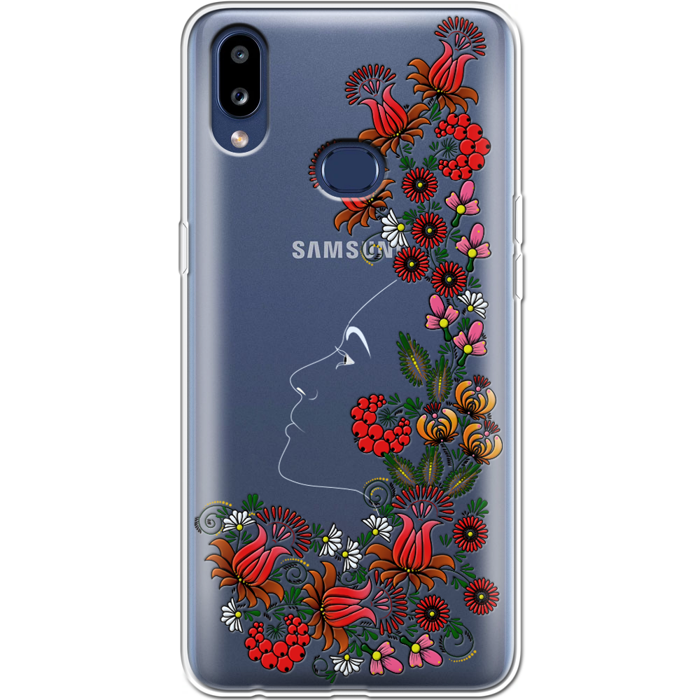 Чохол Boxface Samsung A107 Galaxy A10s 3D Ukrainian Muse Прозорий силікон (37944-bk64-37944)