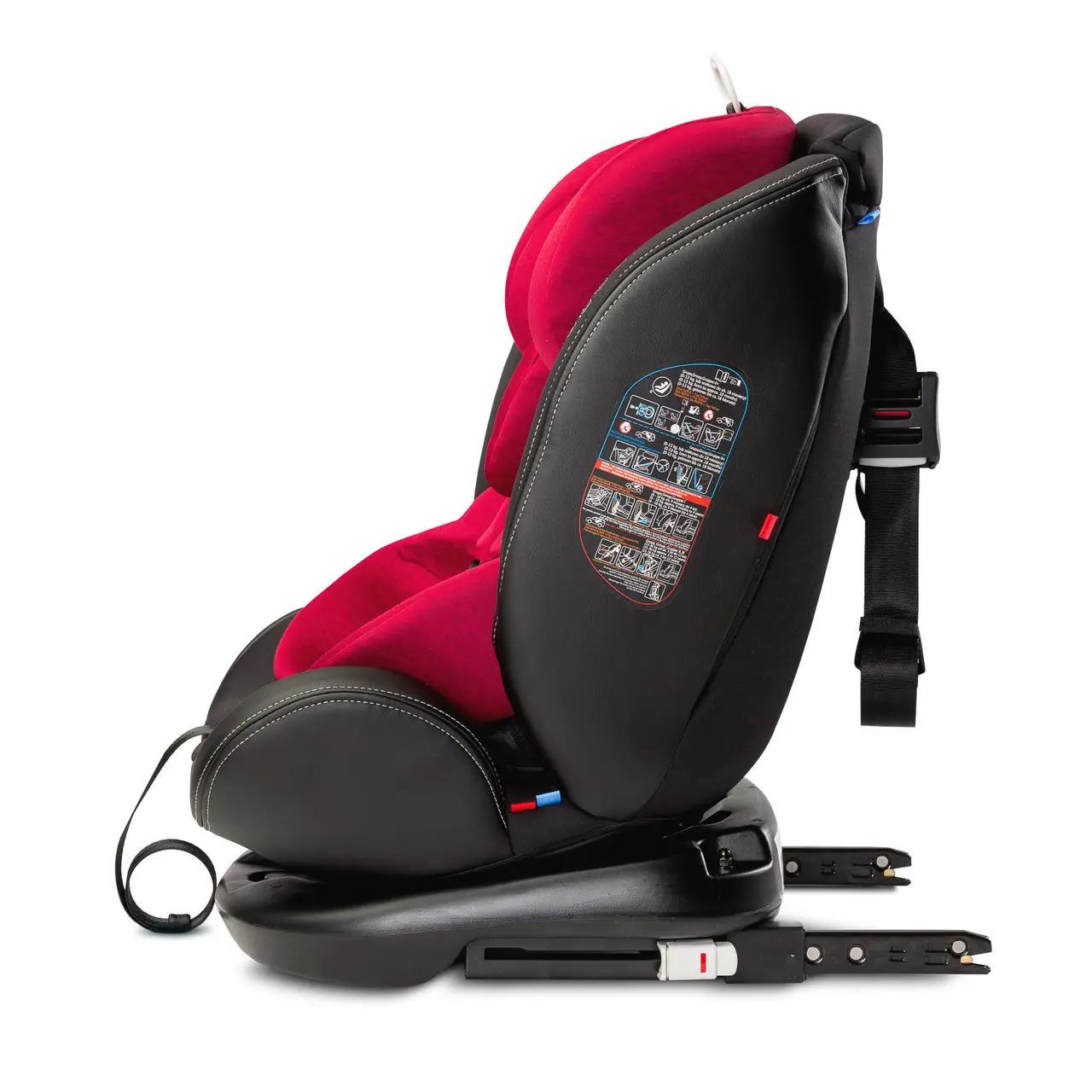 Автокресло детское Caretero Mundo Isofix 81х44х44 см 0-36 кг Красный (129890) - фото 3