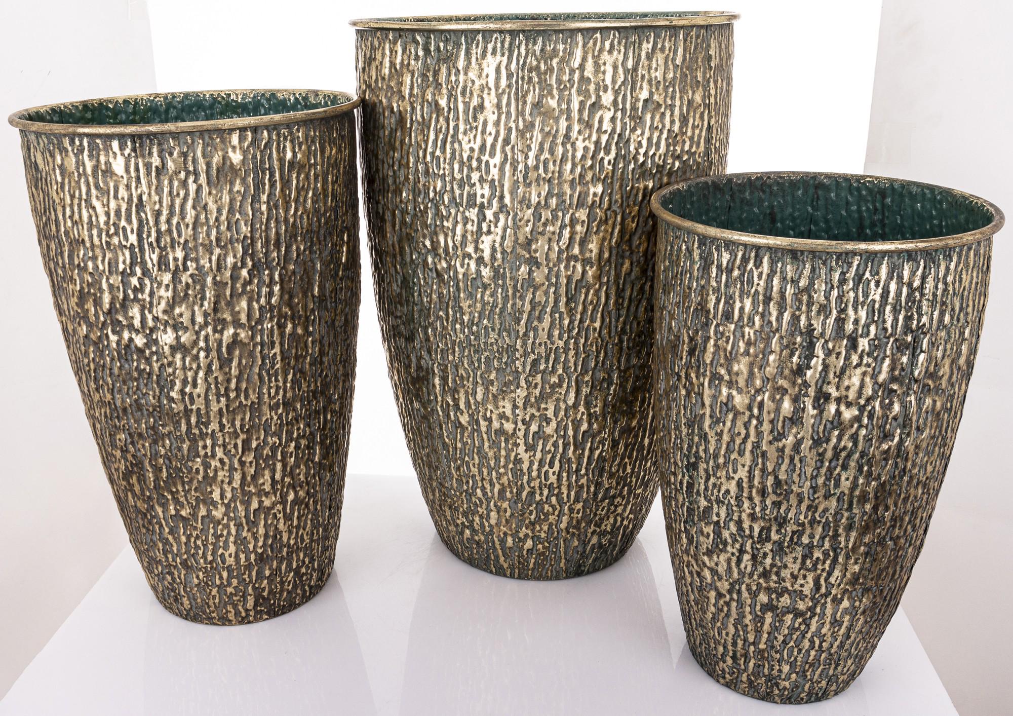 Кашпо металеве 61x41x41 см (168313-в) - фото 2