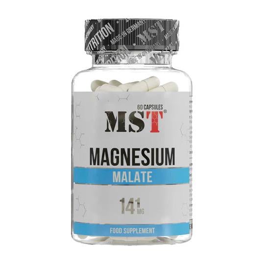 Магній малат MST Magnesium Malate 141 mg 60 капс.