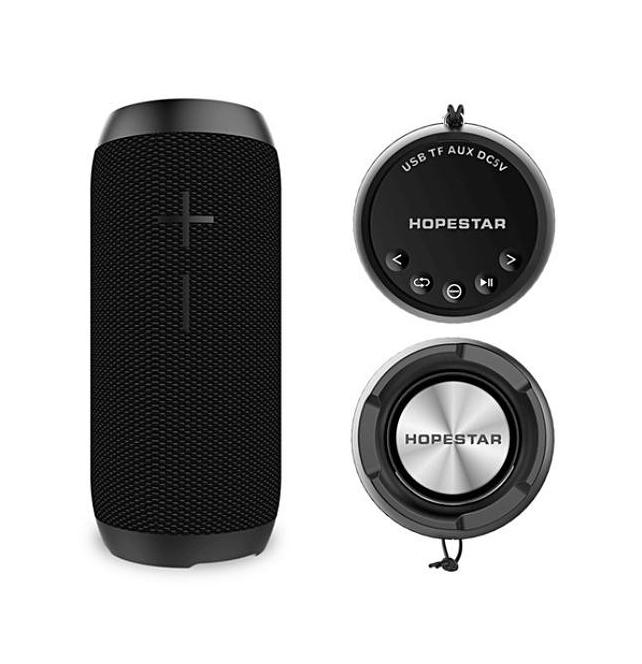 Колонка портативная Bluetooth Hopestar P7 Black - фото 3