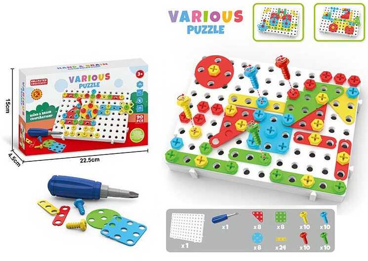 Конструктор 37809 90 деталей (120613)