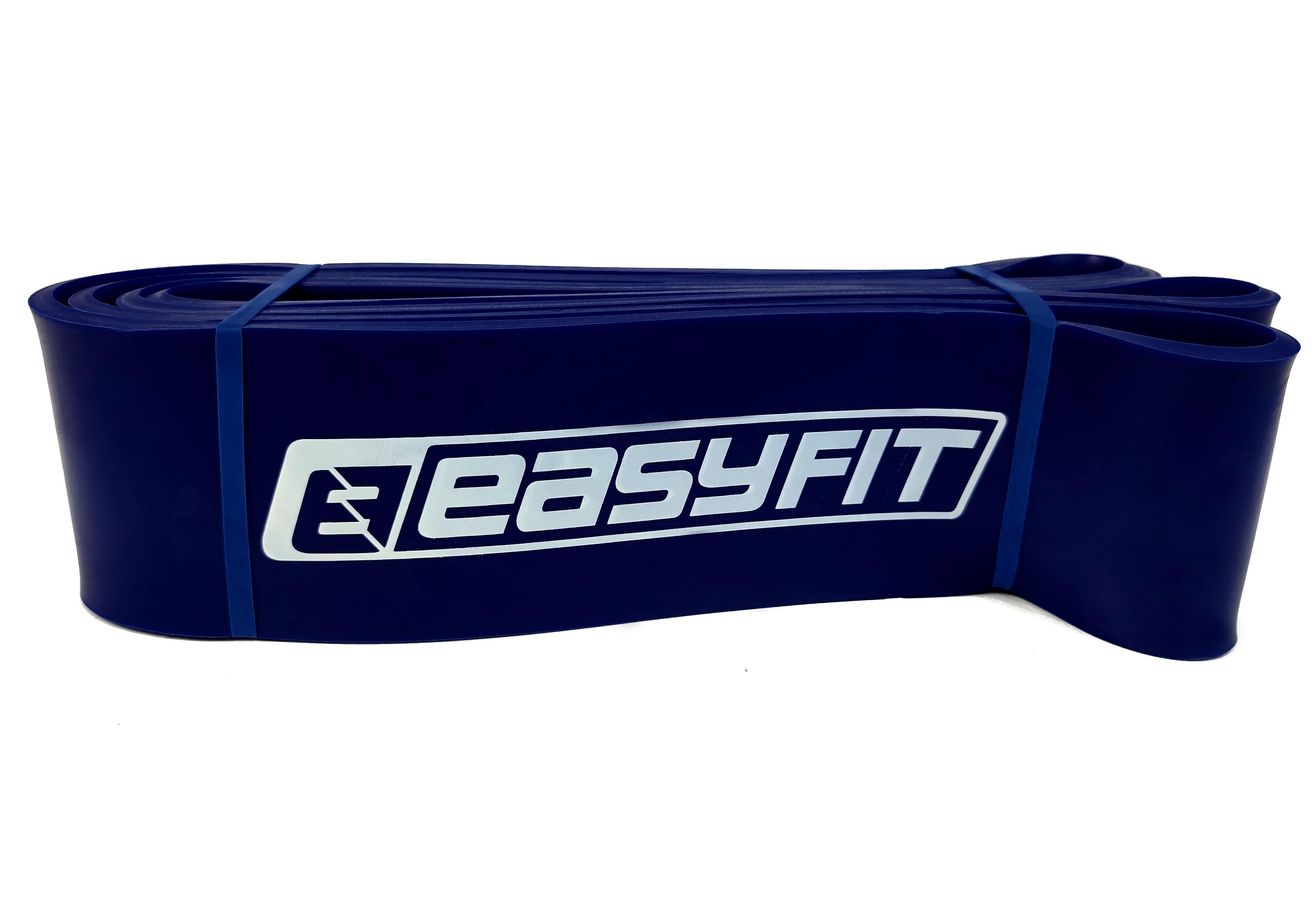 Резиновая петля EasyFit Power Bands 50-110 кг Синий (EF-RP50110-BL) - фото 4