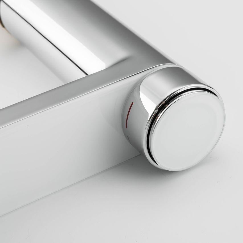 Смеситель для умывальника с датчиком температуры Gappo G1095-1 Белый/Хром - фото 8 Смеситель для умывальника с датчиком температуры Gappo G1095-1 Белый/Хром - фото 8