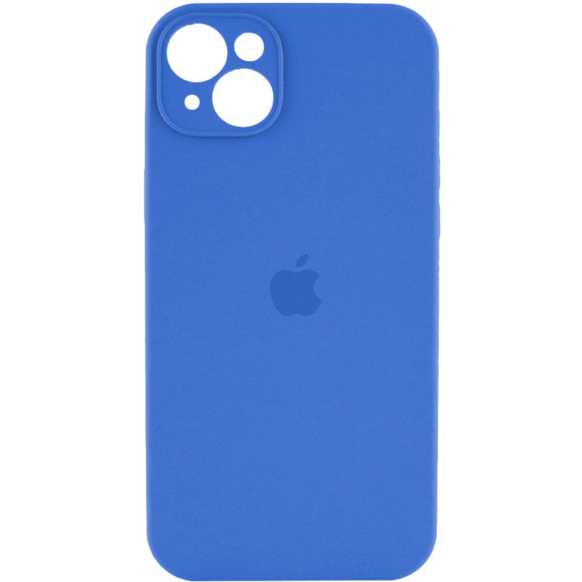 Протиударний чохол для Apple iPhone 13 Silicone Full Case AA Camera Protect / Royal Blue