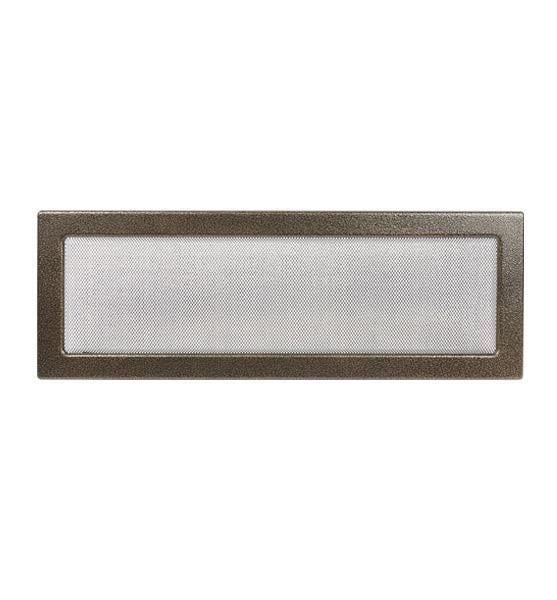 Решетка каминная 49х17 см Антик золото (12895781)