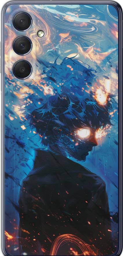Чехол на Samsung Galaxy M54 Сатору Годжо (6129u-3039-42517)