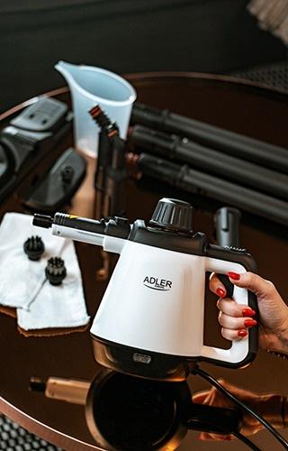 Пароочиститель для дома чистка одежды/кафеля/мебели 13 насадок - фото 13