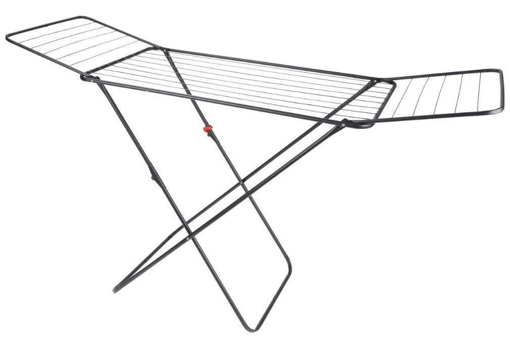 Сушилка для белья стальная 55x171x89/99 см Темно-серый