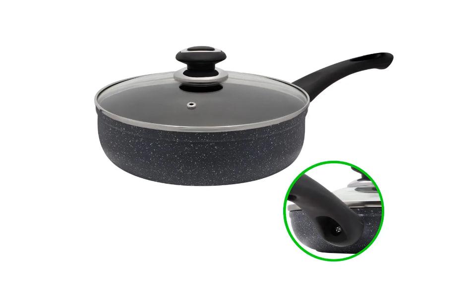 Сковорода із гранітним покриттям D 28 см (FPG-285) - фото 3 Сковорода із гранітним покриттям D 28 см (FPG-285) - фото 3