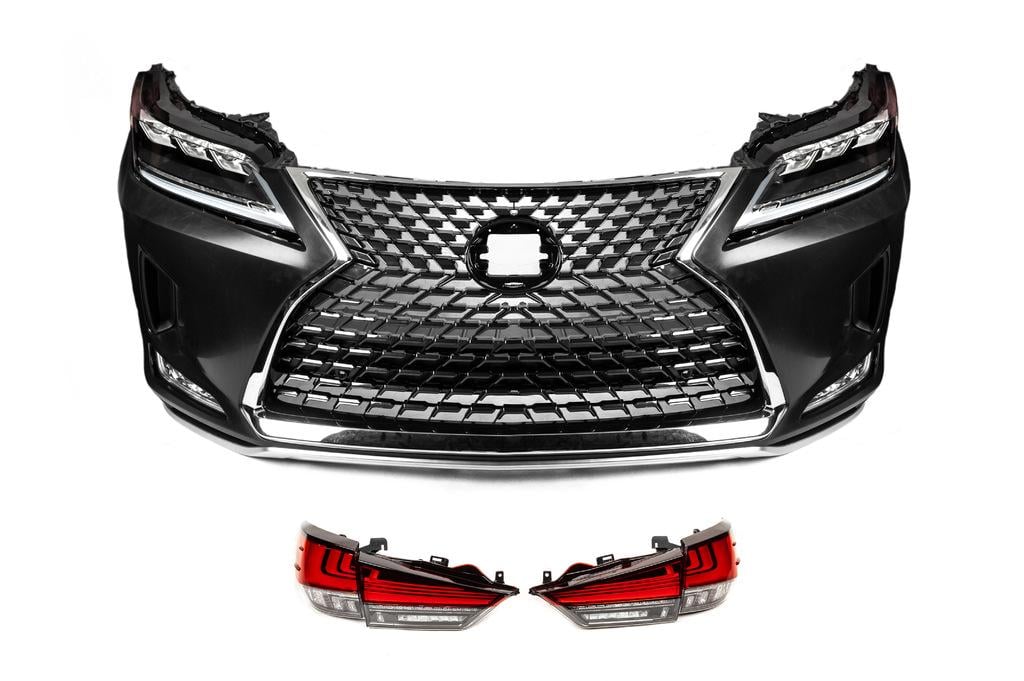 Комплект рестайлінгу в 2021 рік GBT для Lexus RX 2016-2022 рр. abs-пластик Під фарбування Комплект рестайлінгу в 2021 рік GBT для Lexus RX 2016-2022 рр. abs-пластик Під фарбування