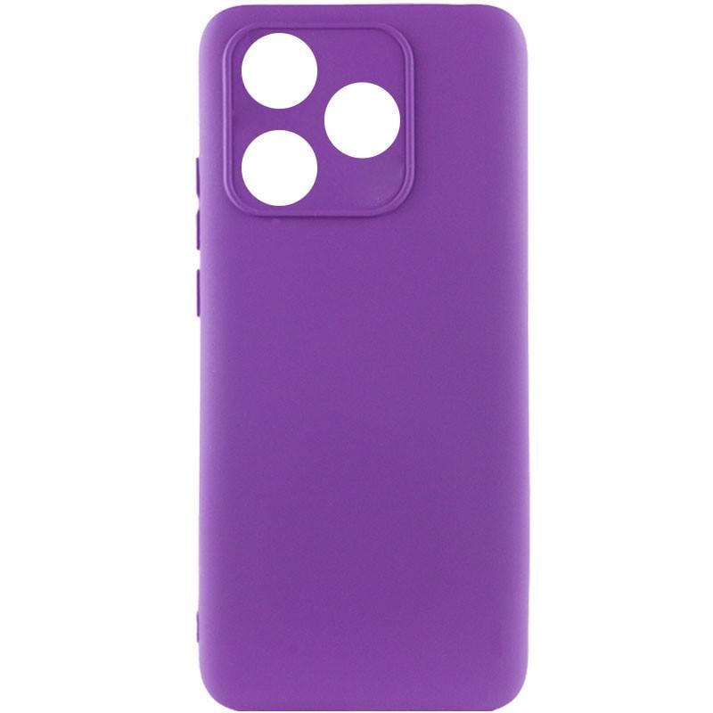 Противоударный чехол Silicone Cover Lakshmi Full Camera (A) для TECNO Spark 10 Фиолетовый / Purple Противоударный чехол Silicone Cover Lakshmi Full Camera (A) для TECNO Spark 10 Фиолетовый / Purple
