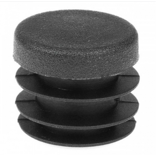 Заглушка круглая Термопласт d 20 мм Черный (713451)