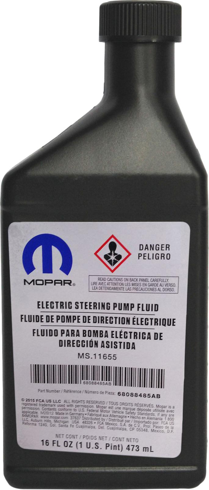 Мастило трансмісійне Mopar Electric Steering Pump Fluid 0,473 л (821)