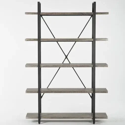 Стеллаж Loft NS-1805 узкий высокий Черный (3075774015)