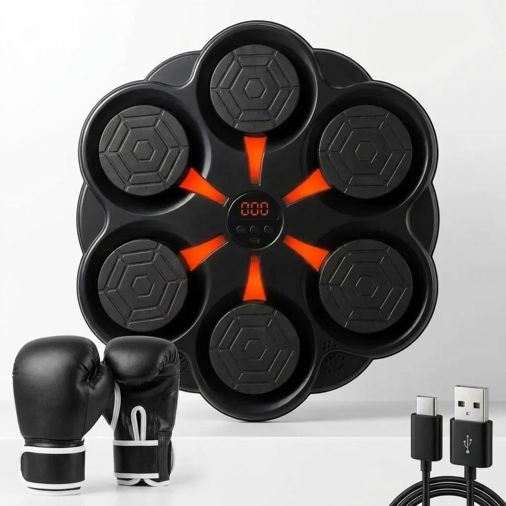 Тренажер боксерский детский Intelligent Boxing Machine STC-15 Bluetooth с перчатками (27303953)